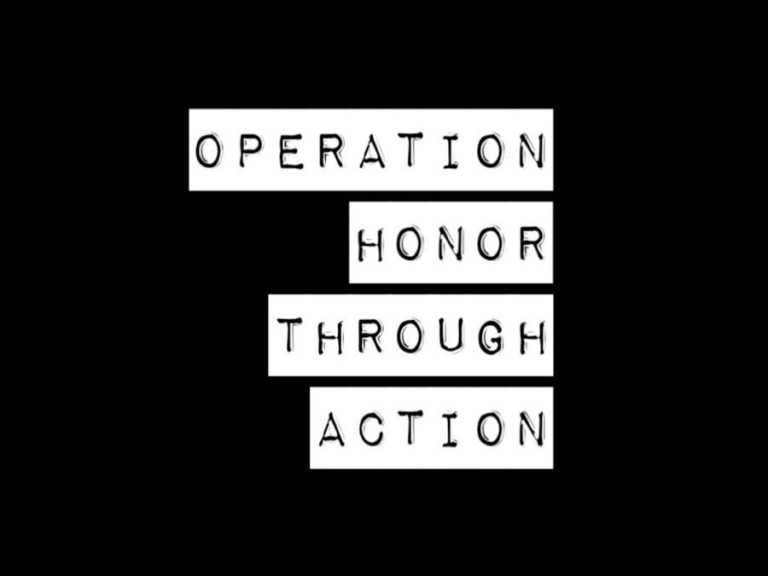 Operation Honor through Action 2020